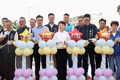 北屯崇德十九路延伸工程完工通車-盧市長-完善巨蛋周邊交通路網