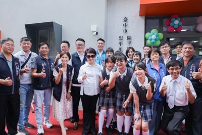 中市北屯區忠平里市民活動中心啟用-盧市長-打造教育-社區共榮新地標