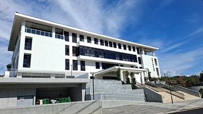 01-325億打造莊嚴治喪環境-東勢區第一公墓納骨塔完工預計115年啟用-_0