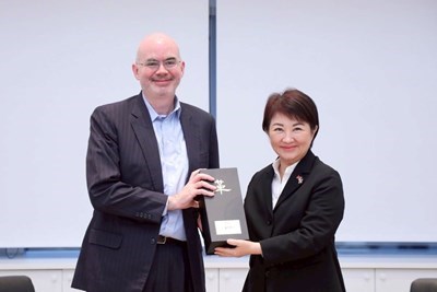 ait谷立言處長拜會中市府-盧市長盼持續合作深化台中與美國經貿文化各領域交流