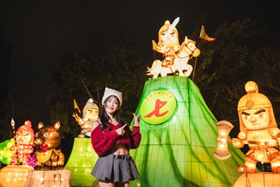 七將軍爺-神助攻-民政局幸福祈願村-忠義護鄉土-燈組添神奇趣聞