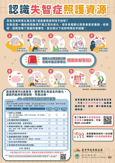 認識失智症照護資源宣導