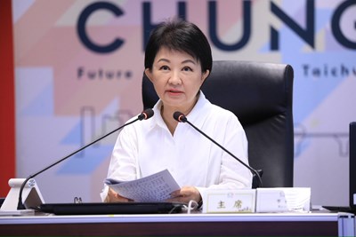 台中市長盧秀燕今-28-日主持市政會議