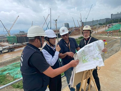 台中市政府持續協助企業落實在地投資-台積電中科新廠持續推展