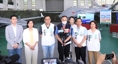 鄭副市長代表市長出席立法院經濟委員會考察漢翔-中科院