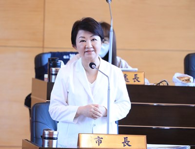 台中市議會今-16-日進行第四屆第八次市政總質詢-盧市長針對台中超巨蛋說明