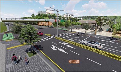 01-沙鹿中山路1021起分段路面燙平-中市建設局投入9-980萬元提升鹿峰國小通學安全